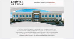 Desktop Screenshot of farwellmedical.com